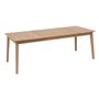 Hespéride - Table de Jardin Rectangulaire Tiwi Beige - 10 Places - Acacia - Mobilier d'Extérieur pour Terrasse Balcon Patio