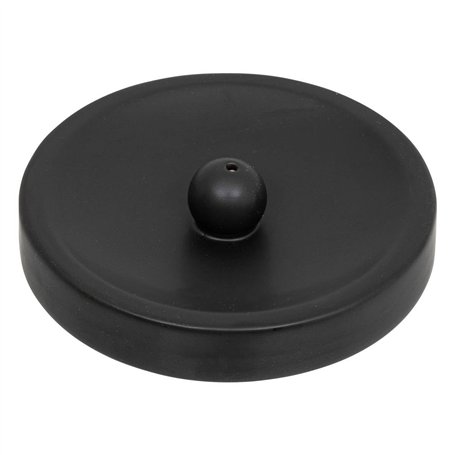 Atmosphera - Support d encens Rond aby d12cm Noir