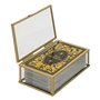 Atmosphera - Jeu de Tarot Little cotage Verre doré l13cm