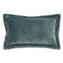 Atmosphera - Coussin Flanelle Cuddly Bleu 30x50cm