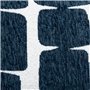 Atmosphera - Housse de Coussin Jeni Chenille Bleu égéen 50x30cm