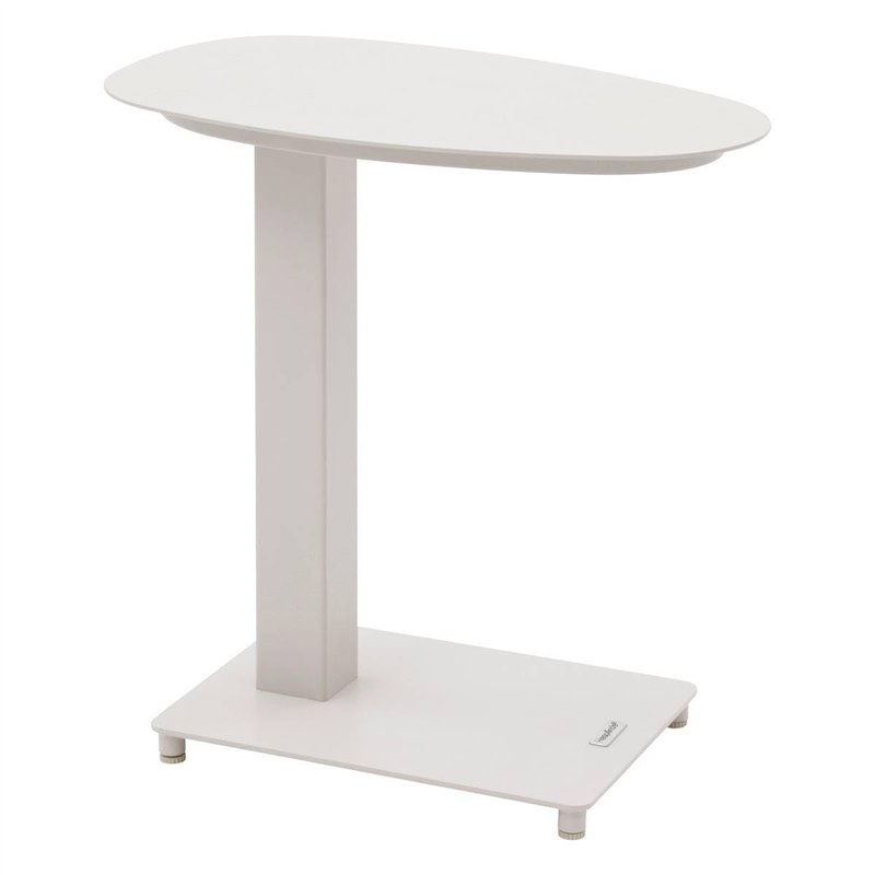Hespéride - Table d'appoint de Jardin venuzia Avoine 50 x 50cm en Aluminium