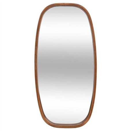 Atmosphera - Miroir Ovale jasna Bois 80x40cm
