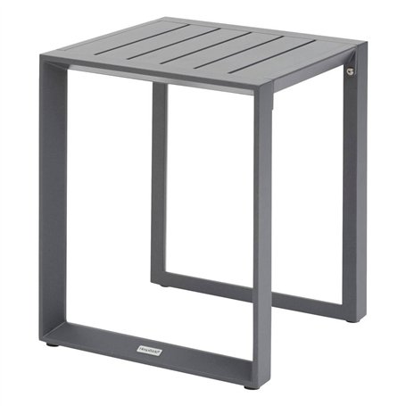 Hespéride - Table d appoint carrée Allure Graphite 44 x 44 x 55cm en Aluminium