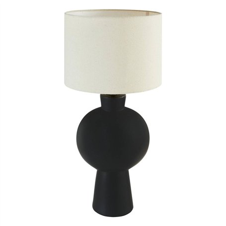 Atmosphera - Lampe à poser yulia noir h59cm