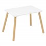 Atmosphera - Ensemble Table et 2 chaises Enfant Alex Blanc 3 pièces