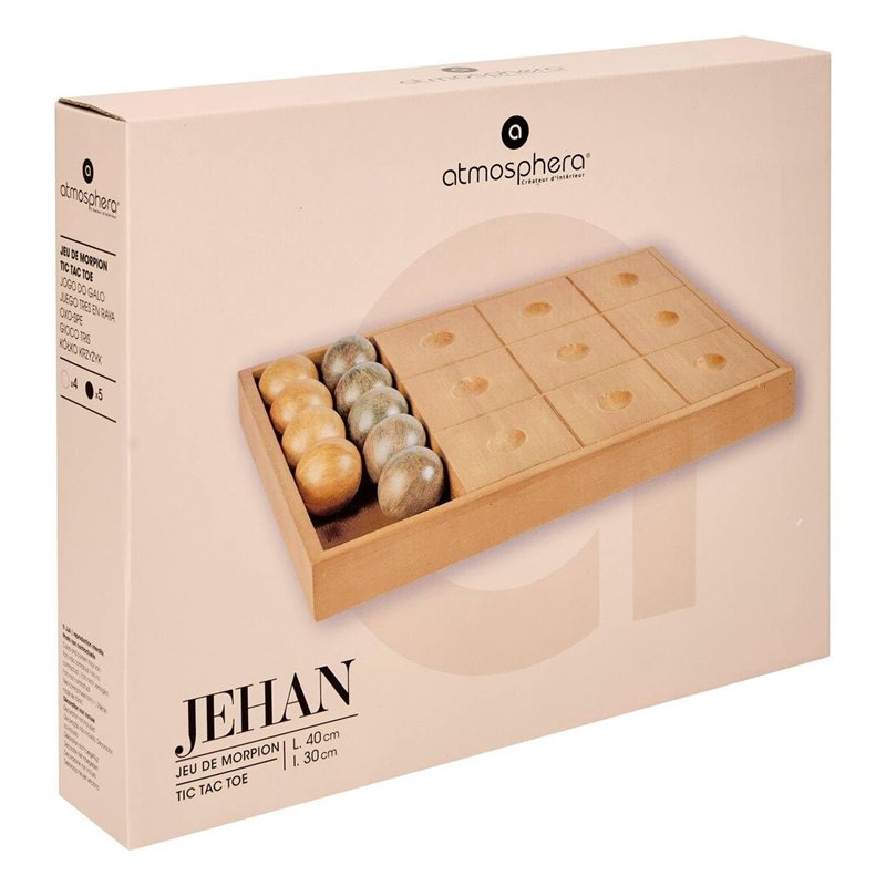 Image secondaire de Atmosphera - Morpion jehan pin Marron 40x30cm