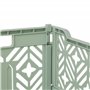 Atmosphera - Cagette Pliante arry Vert Clair 40x30x15cm