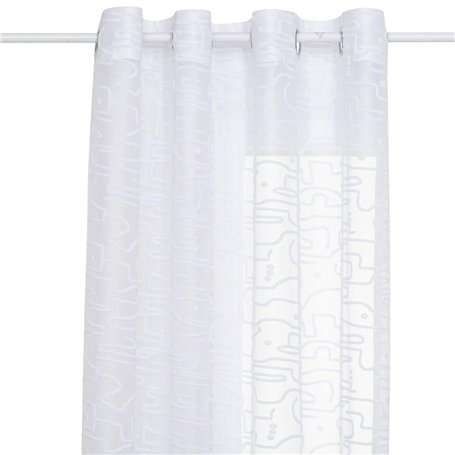 Atmosphera - Voilage lazi fleur140x240