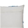 Atmosphera - Coussin Poppy Coton tufté Bleu Clair 50x50cm