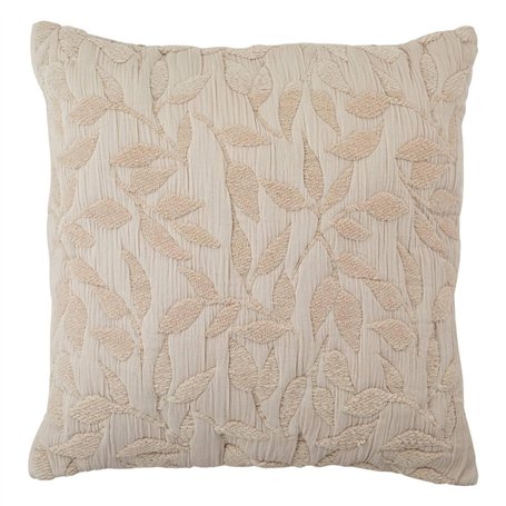 Atmosphera - Coussin Motif Jacquard lehto Coton Lin 50x50cm