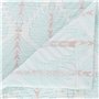 Atmosphera - Dessus de lit Wild Jacquard Bleu Clair 240x260cm