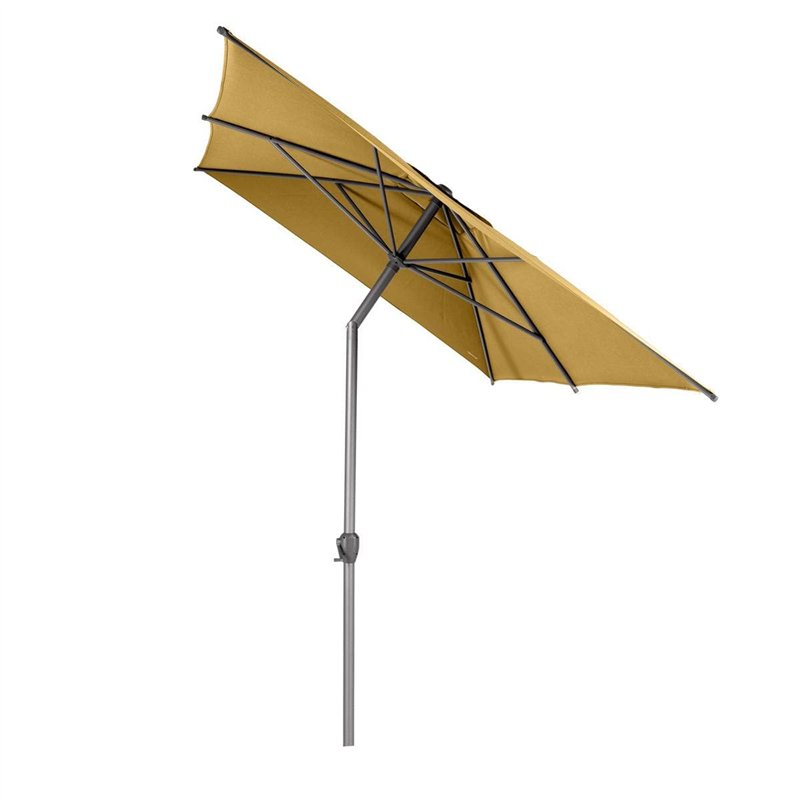 Image secondaire de Hespéride - Parasol Droit rectangulaire Loompa Jaune Moutarde