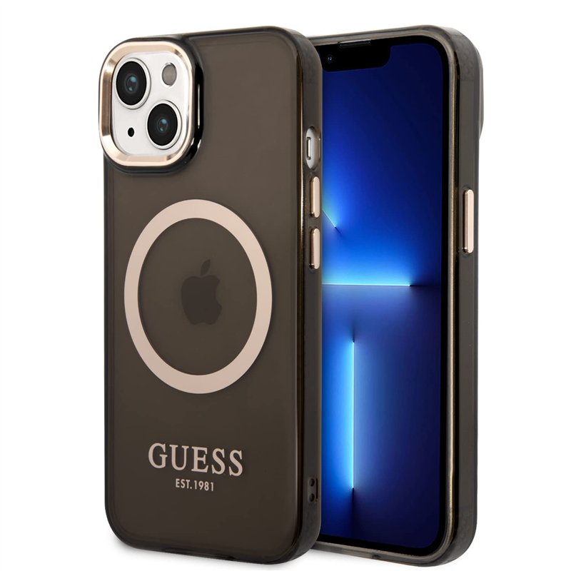 Guess GUHMP14SHTCMK Coque pour iPhone 14 6,1