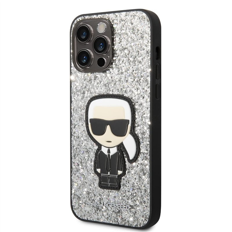Image secondaire de Karl Lagerfeld KLHCP14XGFKPG Coque de Protection Rigide pour iPhone 14 Pro Max 6,7