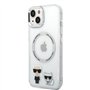 Karl Lagerfeld KLHMP14MHKCT Coque Rigide pour iPhone 14 Plus 6,7" Transparent Ka
