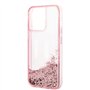 Karl Lagerfeld KLHCP14LLBKLCP Coque Rigide pour iPhone 14 Pro 6,1" Rose/Rose