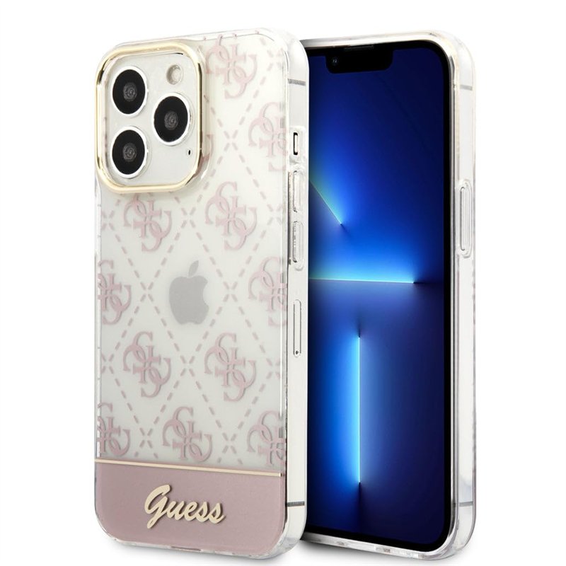 Guess GUHCP14MHG4MHP Coque Rigide pour iPhone 14 Plus 6,7