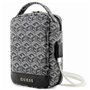 GUESS Tasche GUHBHGCFSEK Organiseur Noir GCube Stripe, Noir, Support pour sac à main
