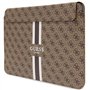 Guess GUCS16P4RPSW Manchon avec Rayures imprimées 4G Marron 44 cm, Marron