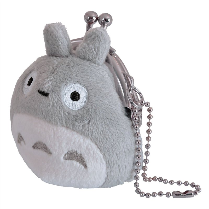 SEMIC Maison Ghibli Porte-Monnaie Peluche Totoro 8 cm SEMSGHS3085 Multicolore