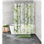 Kleine Wolke 5249625305 Bambu Rideau de Douche en PEVA Vert 180 x 200 cm