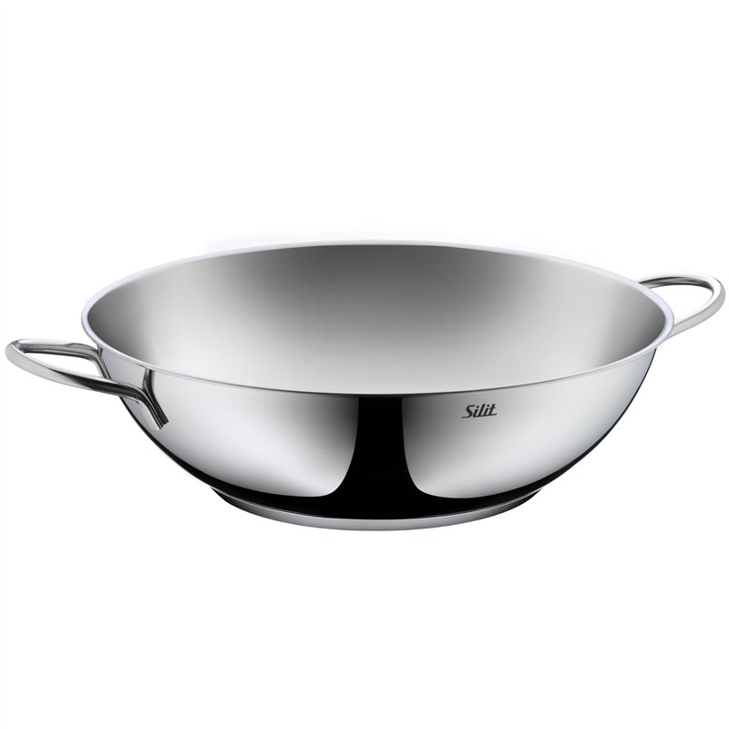 Silit Wok, argent, 32 cm