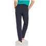 STREET ONE Chino Technostretch Hw, Bleu Foncé, 34W x 30L Femme Ensemble de Pantalon