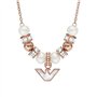 Emporio Armani Collier femme nacre blanche, EGS3053221