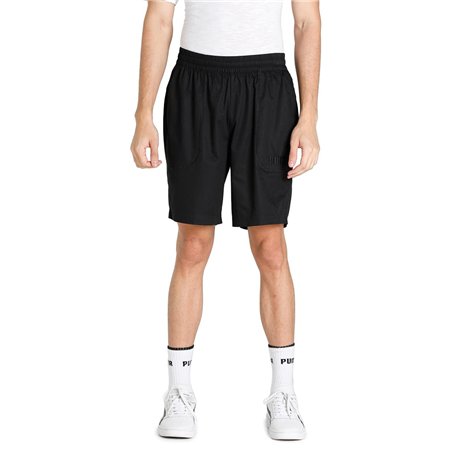 PUMA Short de Sport pour Homme Modern Basics M Noir