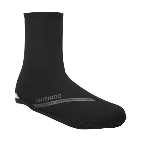 SHIMANO Mixte Double Coque Souple Couvre-Chaussures, Noir, Small