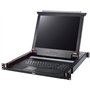 ATEN CL1000 console KVM LCD 17 1 port VGA/PS2-USB Clav. FR