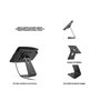 Compulocks Universal 360 VESA Mount Security Lock Desk Stand for Tablets - Pied pour Tablette - Aluminium - Noir