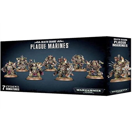 Games Workshop Warhammer 40k - Death Guard Plague Marines 99120102078 Noir
