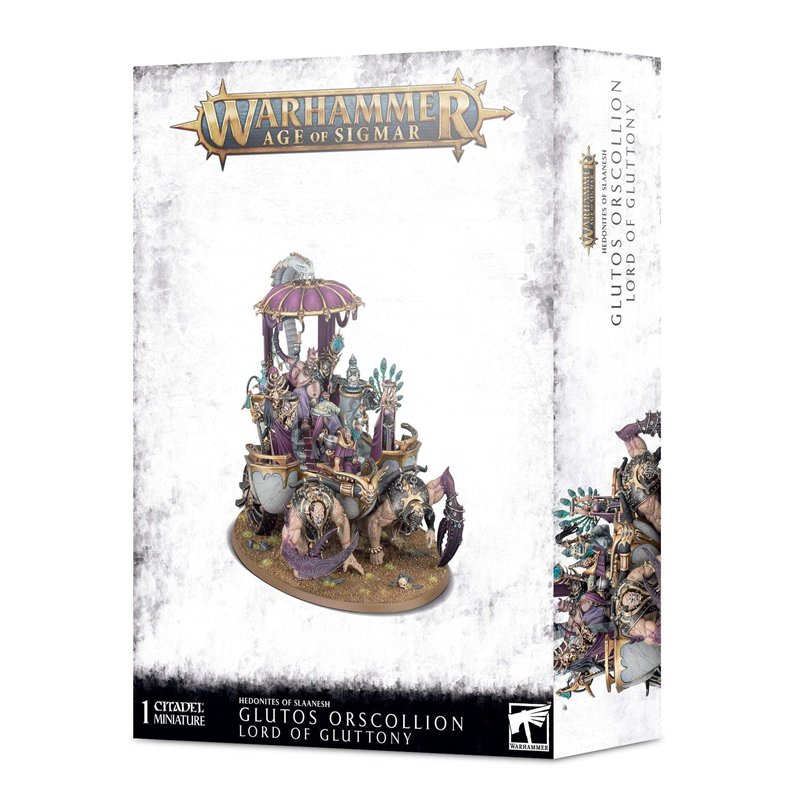 Games Workshop Warhammer AoS - Hedonites of Slaanesh Glutos Orscollion, Lord of Gluttony