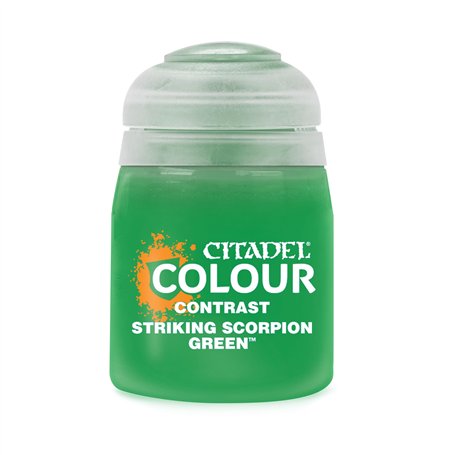 Games Workshop Citadel Pot de Peinture - Contrast Striking Scorpion Green (18ml)