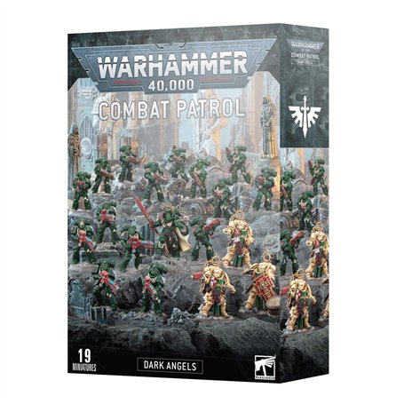 Warhammer Games Workshop 40 000 - Combat Patrol : Dark Angels (édition 2024), Noir