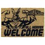 Pyramid My Hero Academia All Heros are Welcome Paillasson Multicolore RXZER23