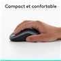 Logitech M185 Souris Sans Fil, 2.4 GHz avec Mini Récepteur USB, Longévité de la Pile 12 Mois, Résolution du Capteur 1000 PPP, Am