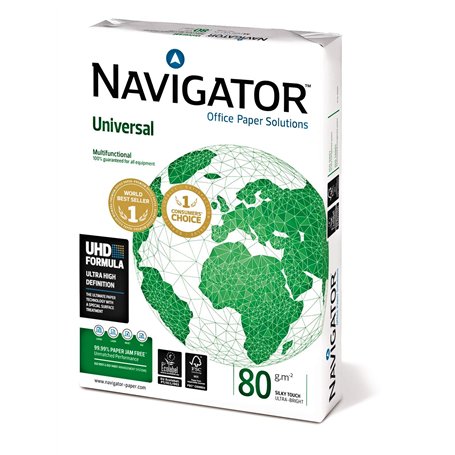 Antalis - Navigator Universal - Ramette de 500 feuilles blanc - A4 80 g
