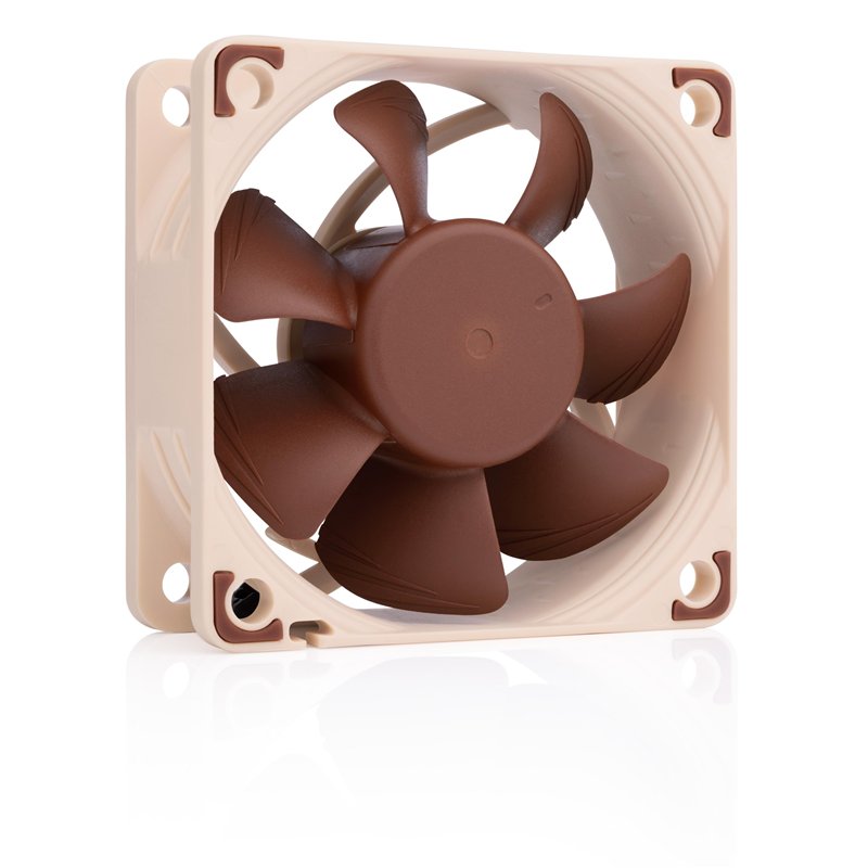 Noctua NF-A6x25 FLX, Ventilateur Silencieux Haut de Gamme, 3 Broches (60 mm, Marron)