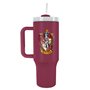 Pyramid International - Tumbler Gryffindor - Mug Isotherme avec Paille et Poignée - 1.2L - Thermos Chaud et Froid