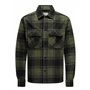 ONLY & SONS Onscedric Life Check Overshirt Noos Veste Chemise, Marron, M Hommes
