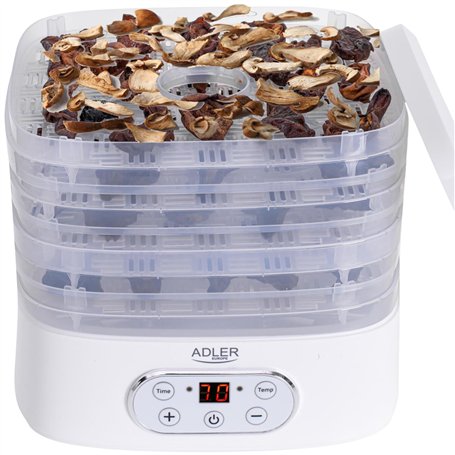 Adler AD 6658 Déshydrateur alimentaire 550 W Blanc