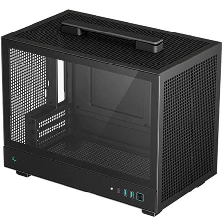 Boitier PC - DEEPCOOL - CH160 - Sans alimentation - Mini tour - Format M-ITX - Noir