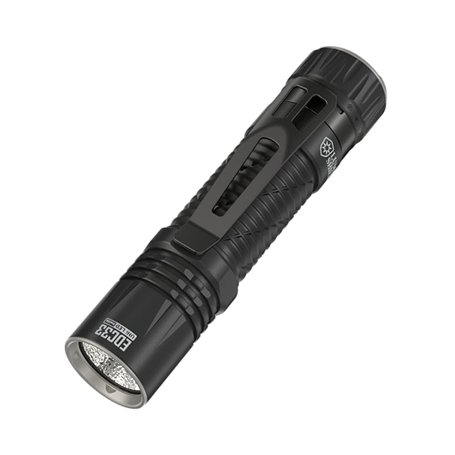 Nitecore EDC33-4000 lumens, USB-C, Batterie 4000 mAh, portée d'éclairage 450 m, Noir