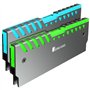 Lot de 2 Dissipateurs Thermiques pour Mémoire Ram Jonsbo NC-2 RGB (Argent)
