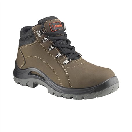 Chaussures de sécurité hautes KANSAS marron - S3 SRC - KAPRIOL - Pointure: 42
