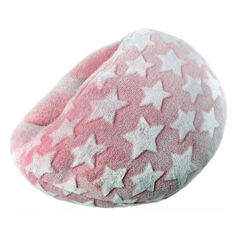 BigBuy Wellness S1123287 Chauffe-Pieds 119642 étoiles Unisexe-Youth, Rose, Taille Unique