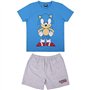 Cerdá 203608 Pyjama Court Simple Jersey Sonic Multicolore 2 x 20 x 25 cm